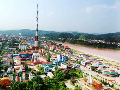 Một góc thành phố Lào Cai